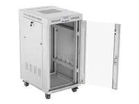 LANBERG rack cabinet 22U 600x800 glass