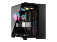 Corsair Dual Chamber PC Case | 6500X | Black/Obsidian Aluminum | Mid-Tower | ATX