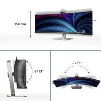 Philips | 49B2U6903CH/00 | 49 " | VA | Dual QHD | 32:9 | 100 Hz | 4 ms | 5120 x 1440 pixels | 450 cd/m² | HDMI ports quantity 2 – pilt 5
