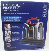 SALE OUT. Bissell | MultiClean Spot & Stain SpotCleaner Vacuum Cleaner | 4720M | Handheld | 330 W | Black/Red | Warranty 24 month(s) | DAMAGED PACKAGING, EMPTY ONE CLEANING BOTTLE – pilt 6