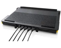 Targus Stand | Chill Mat with 4 USB-A Port Hub - for up to 16-inch Laptops | Black/Grey – pilt 2