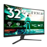 Philips | 32M2C3500L/00 | 32 " | VA | QHD | 16:9 | 180 Hz | 1 ms | 2560 x 1440 pixels | 300 cd/m² | HDMI ports quantity 2 | Warranty 24 month(s) – pilt 21