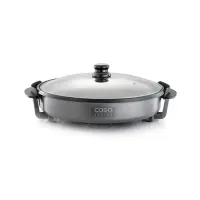 Caso Professional Party Pan | 1500 W | Number of programs 1 | Grey