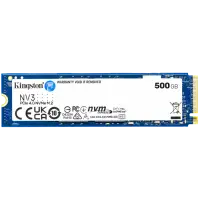Kingston 500GB NV3 SSD M.2 2280 PCIe 4.0 NVMe, Read: 5,000/ Write: 3,000MB/s