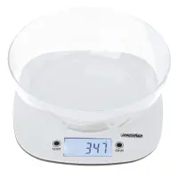 Adler Kitchen Scale with a bowl | MS 3179b | Graduation 1 g | Display type LCD | Black