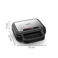 Tefal SW383D10 võileivagrill 700 W Must, Roostevaba teras – pilt 6