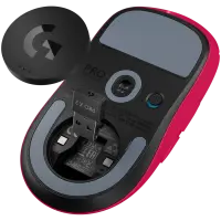 LOGITECH G PRO X SUPERLIGHT 2 LIGHTSPEED Gaming Mouse-MAGENTA-2.4GHZ-N/A-EWR2-934-#934