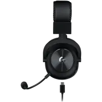 LOGITECH G PRO X Gaming Headset - BLACK - USB + Stand - EMEA-914 – pilt 3