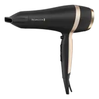 Remington Salon Smooth Hair Dryer Gift Set | D6940GP | 2100 W | Number of temperature settings 3 | Ionic function | Diffuser nozzle | Black