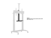 Multibrackets 3120 telerikinnitus 2,79 m (110") Must – pilt 8