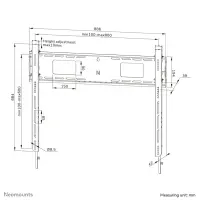 NEOMOUNTS LEVEL-750 Wall Mount XL 125kg – pilt 12