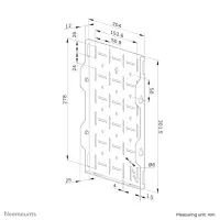 NEOMOUNTS LEVEL-750 AV storage rack – pilt 7