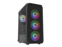 Fury PC Case | SHOBO SH4F RGB | Midi-Tower | Black – pilt 4