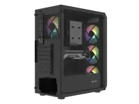 Fury PC Case | SHOBO SH4F RGB | Midi-Tower | Black – pilt 7