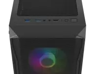 Fury PC Case | SHOBO SH4F RGB | Midi-Tower | Black – pilt 10
