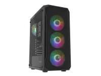 Fury PC Case | SHOBO SH4F RGB | Midi-Tower | Black – pilt 15
