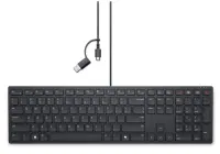 Dell | KB525C | Keyboard | Wired | Russian | Black | USB-C