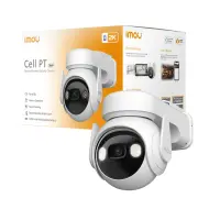 Imou Cell PT, Smart full color night vision PT camera, 3MP, 1/2.8" progressive CMOS, H.265/H.264, 30fps@1296, 3.6mm lens, FOV 88°, IR up to 30m, 8x digital zoom, micro SD up to 256GB, Built-in Mic & Speaker, 110dB Siren and spotlight