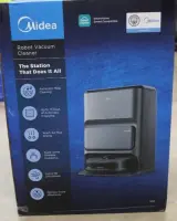 SALE OUT. Midea V12 Robot Vacuum Cleaner, White | Midea | Robot Vacuum Cleaner | V12 | Wet&Dry | 5200 mAh | Dust capacity 3 L | 5000 Pa | White | Battery warranty 20 month(s) | DAMAGED PACKAGING AND PAINT, MISSING INNER PACKAGING, SCRATCHED, DIRTY | 24 month(s)