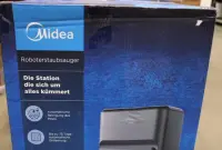 SALE OUT. Midea V12 Robot Vacuum Cleaner, White | Midea | Robot Vacuum Cleaner | V12 | Wet&Dry | 5200 mAh | Dust capacity 3 L | 5000 Pa | White | Battery warranty 20 month(s) | DAMAGED PACKAGING AND PAINT, MISSING INNER PACKAGING, SCRATCHED, DIRTY | 24 month(s) – pilt 10