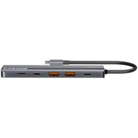 CANYON hub DS-17 6in1 4k USB-C Grey – pilt 5