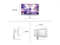 Philips | 27M2N8500/00 | 27 " | OLED | 16:9 | 360 Hz | 0.03 ms | 2560 x 1440 pixels | 250 cd/m² | HDMI ports quantity 2 | White – pilt 18