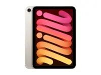 Apple | iPad mini Wi-Fi + Cellular | 8.3 " | Starlight | IPS | 2266 x 1488 pixels | Apple A17 Pro | 256 GB | 3G | 4G | 5G | Wi-Fi | Front camera | 12 MP | Rear camera | 12 MP | Bluetooth | 5.3 | iPadOS | USB-C charging cable