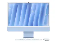 Apple iMac 24” 4.5K Retina, Apple M4 10C CPU, 10C GPU/16GB/256GB SSD/Blue/INT | Apple – pilt 11