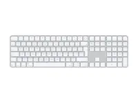 Apple Magic Keyboard with Touch ID and Numeric Keypad | Keyboard | Wireless | English | White