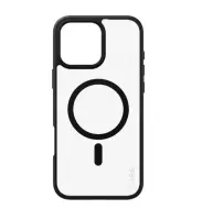 PanzerGlass CARE™ by ® Urban Combat Case Transparent w. Black Frame & MagSafe iPhone 16 Pro Max mobiiltelefoni ümbris Kate Must