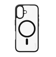 PanzerGlass CARE™ by ® Urban Combat Case Transparent w. Black Frame & MagSafe iPhone 16 mobiiltelefoni ümbris Kate Must