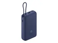 Xiaomi 33W Power Bank (Integrated Cable) | 20000 mAh | USB-C/USB-C cable/USB-A | Blue