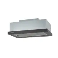 CATA | Hood | TFH 6630 BK /A | Telescopic | Energy efficiency class A+ | Width 60 cm | 605 m³/h | Touch Control | LED | Black