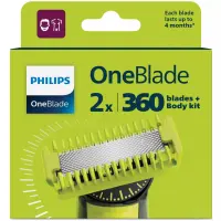 Philips | OneBlade 360 Replacement Blades, 2pcs and body kit | QP624/50 – pilt 4