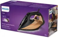 Philips DST7040/80 7000 series | Steam Iron | 2800 W | Water tank capacity 300 ml | Continuous steam 50 g/min | Steam boost performance 250 g/min | Black/Gold – pilt 3