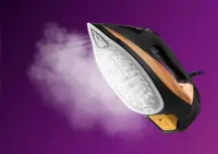Philips DST7040/80 7000 series | Steam Iron | 2800 W | Water tank capacity 300 ml | Continuous steam 50 g/min | Steam boost performance 250 g/min | Black/Gold – pilt 5
