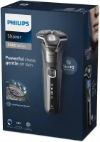 Philips Shaver | S5887/10 Series 5000 | Operating time (max) 60 min | Wet & Dry | Lithium Ion | Gray – pilt 4