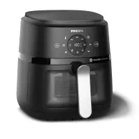 Philips Airfryer | NA221/00 2000 series | Power 1500 W | Capacity 4.2 L | Rapid Air technology | Black/Silver