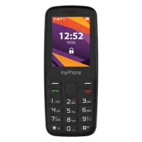 myPhone 6410 LTE | Black | 2.4 " | TFT | 64 MB | 128 MB | Dual SIM | Nano SIM | USB version Type-C | Built-in camera | Main camera resolution 0.3 MP | 1400 mAh
