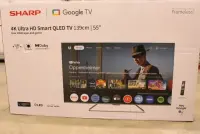 Sharp | 55GP7265E | 55" | Smart TV | Google TV | 4K Ultra HD | DAMAGED PACKAGING