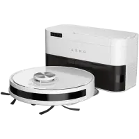 AENO RC6S Robot Vacuum, 2-in-1, Auto Dust Collector, 4000Pa, White