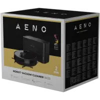AENO RC5S Robot Vacuum, 2-in-1, Auto Dust Collector, 4000Pa, Black