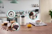 Gorenje | Coffee Grinder | SMK150SW | 150 W | Coffee beans capacity 45 g | Lid safety switch | White – pilt 23