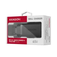 AXAGON GaN wallcharger 3x port (USB-A + 2x USB-C), 65W | ACU-DPQ65 – pilt 14