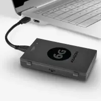 Axagon ADSA-1S6 kõvakettaboks HDD/SSD ümbris Must 2.5" – pilt 3