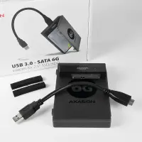 Axagon ADSA-1S6 kõvakettaboks HDD/SSD ümbris Must 2.5" – pilt 26