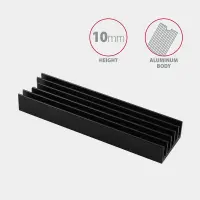 AXAGON Passive aluminum heatsink for all M.2 SSDs, size 2280, high 10 mm | CLR-M2L10 – pilt 15