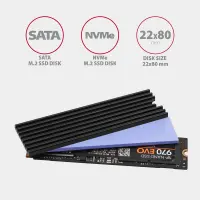 AXAGON Passive aluminum heatsink for all M.2 SSDs, size 2280, high 3 mm | CLR-M2L3 – pilt 14