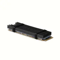 AXAGON Passive aluminum heatsink for all M.2 SSDs, size 2280, high 6 mm | CLR-M2L6 – pilt 2