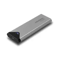AXAGON External SuperSpeed+ USB-C metal box for M.2 NVMe SSD disks having sizes of up 42 to 80 mm | EEM2-UG2